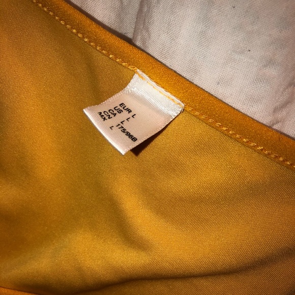 Mustard bodysuit - Picture 3 of 5